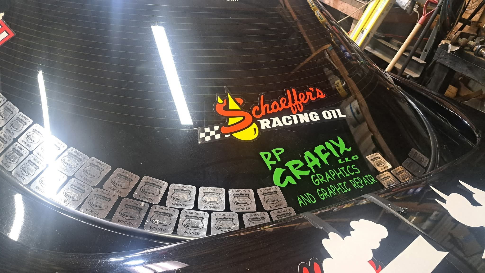 Sponsor decals